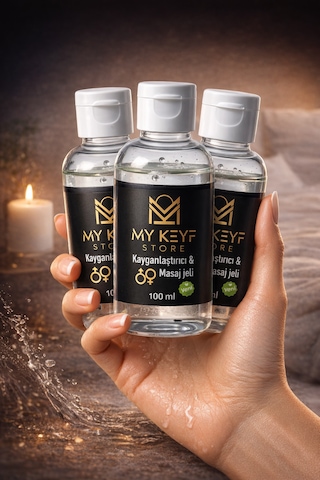 My Keyf Masaj Jeli & Kayganlaştırıcı 300 Ml Kokusuz Renksiz Su Bazlı