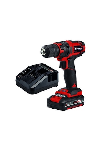 Einhell Akülü Vidalama TC-CD 18/35 Li 4513914, PXC, 35 Nm, 10 mm mandren, 1 vites, LED, 1,5 Ah akü ve şarj cihazı dahil