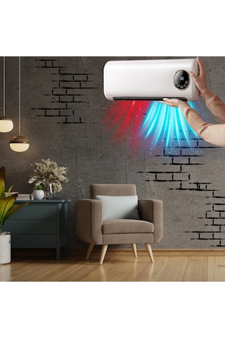 İnova Çift Fonksiyonlu Duvar Tipi 2000w Turbo Fanlı Klimatik Isıtıcı/soğutucu