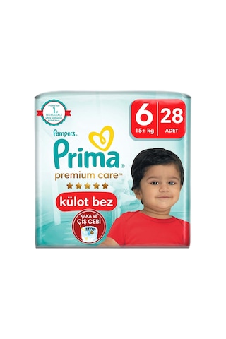 Prima Premium Care Külot Bebek Bezi 6 Numara 28 Adet