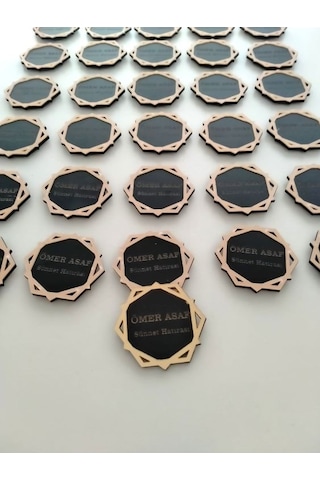 Magnet Altıgen Modeli Kişiye Özel