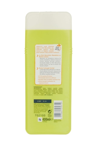 Mandalina Ve Misket Limon Duş Jeli, 400 Ml Diğer