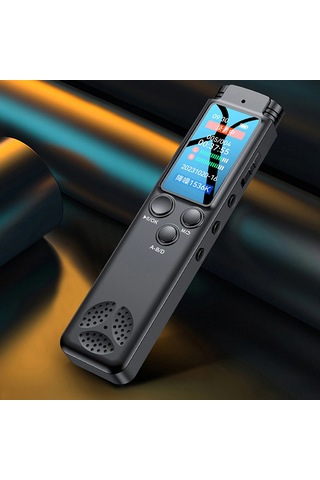 Teltree 32gb Siyah Portatif Ses Kaydedici - Profesyonel Gürültü Azaltma, Tek Tuşla Kayıt, Zamanlı Kayıt Ve Müzik Çalar Fonksiyonları