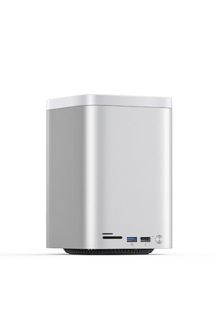 Orico M435 Mini Tower Mac Mini 2024 Workstation - M.2 Nvme, 2xhdd Yuvalı,raıd,usb 3.2,type-c,sd/tf Card