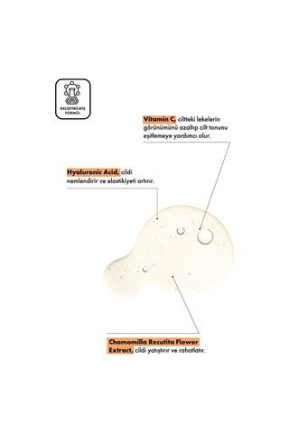 The Pova Aydınlatıcı ve Cilt Tonu Eşitleyici C Vitamini Serum 30 ML