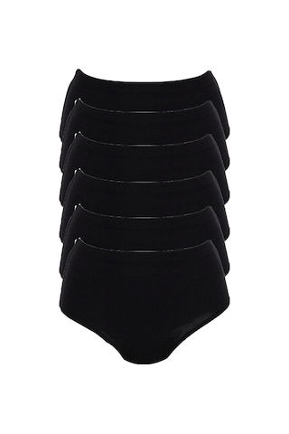 Tutku Iç Giyim Kadın Yüksek Bel Bato Külot 6'Lü Paket