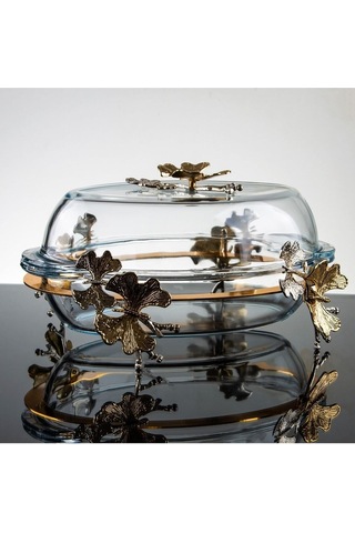 Atabey Home Kapaklı Kelebek Ayaklı Oval Borcam Tencere Paşabahçe