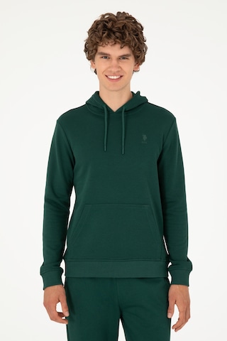 U.s. Polo Assn. Erkek Koyu Yeşil Sweatshirt 50295167-vr079 Koyu Yeşil