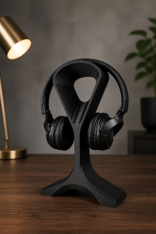 Modern Minimalist Kulaklık Standı 3d Baskı Masaüstü Kulaklık Tutucu