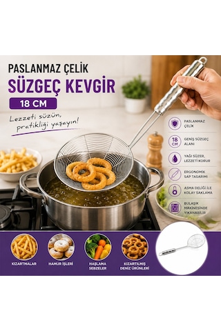 Pablıto Pbt-953 18cm.saplı Metal Kevgir - 10'li Paket Diğer