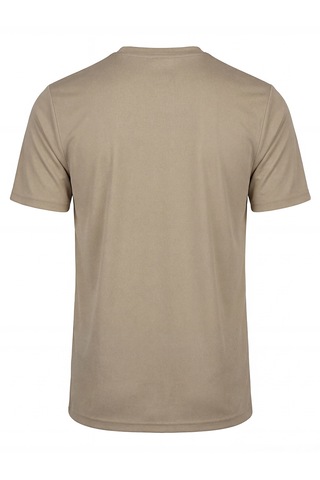 Orendahill Erkek Spor Tişört Hızlı Kuruyan Esnek Regular Fit Basic Gym Activewear Bej