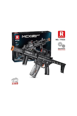 Reobrix 77025 Mcx Saldırı Tüfeği Yaratıcı Yapı Blok Seti Building Blocks Assault Rifle -1589 Parça
