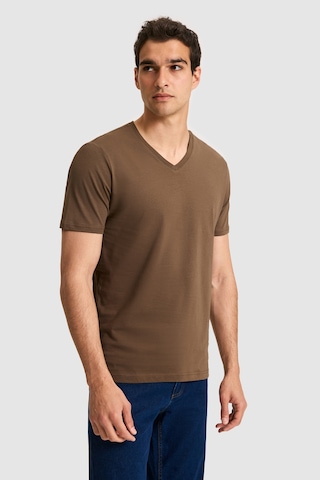 U.S. Polo Assn. U.s. Polo Assn. Erkek Kahverengi Tişört Basic 50326944-vr029