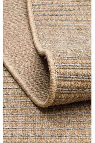 Eko Halı Ventura Vnt 01 Natural Blue Xw Sisal Görünümlü İç Ve Dış Mekan Uyumlu Hav Vermeyen Modern D