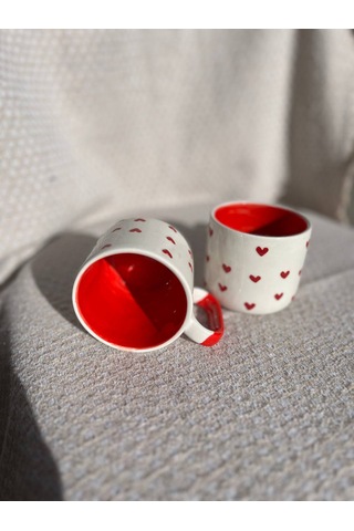 El Yapımı Seramik Kupa, Mug, Türk Kahvesi Bardağı