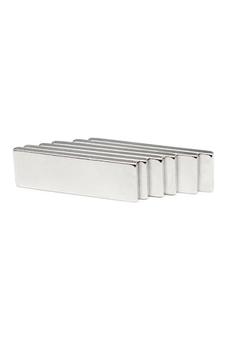 20 Adet Neodyum Mıknatıs Magnet 30x10x2 Mm Dikdörtgen Güçlü Mıknatıs