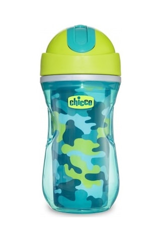 Chicco Sport Cup Isı Yalıtımlı Spor Pipetli Bardak 266 ML Çok Renkli