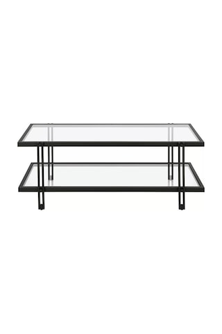 Dolores Siyah Metal Orta Sehpa 120 60