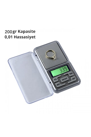 Dijital Hassas Cep Terazisi 5324 Açık Beyaz