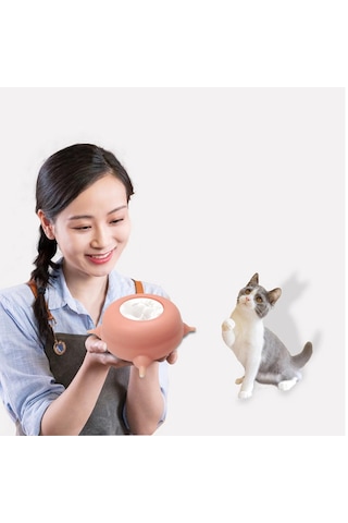 Suntek Yavru Süt Besleyici Whelping Besleme 3 Nipel Kase Pembe