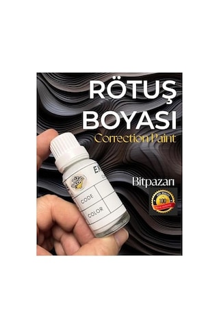 Flea Market Egea Cross Paprika Turuncu 417c İle Uyumlu Rötuş Boyası, 30ml, Fırçalı
