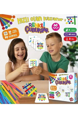 Kidsan Renkli Çubuklar Kds-9014