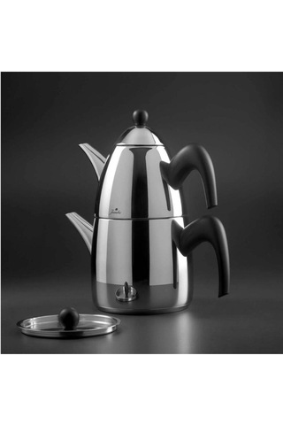 Jumbo 6500 Çaydanlık Çelik Gümüş