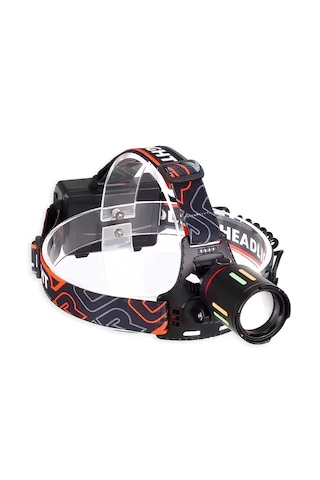 Wison Şarjlı 15w Kafa Feneri Siyah