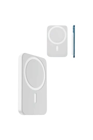 Magsafe Battery Pack Powerbank Kablosuz Şarj 5.000 Mah Açık Mor 38344411