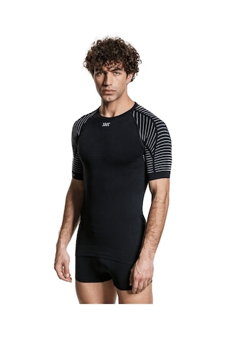 X-bıonıc X-bionic Invent 4.0 Lt Shirt Sh Sl Erkek Siyah Koşu Tişört 30077 SIYAH