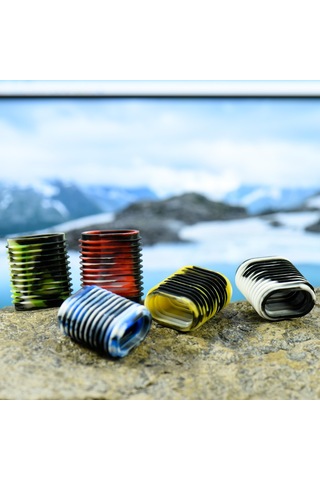 Gajeena 10 Adet Silikon Olta Makinesi Kolu Koruması - 5 Renk Seçeneği - 2.8x2.5x1.6cm Boyutunda