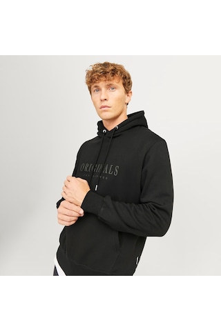 Jack & Jones Jack&jones Jorfrederiksberg Erkek Sweatshirt 12270541 Siyah