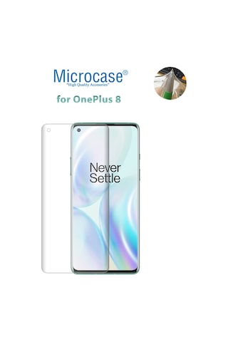 Microcase Oneplus 8 Full Ön Kaplama Koruma Filmi