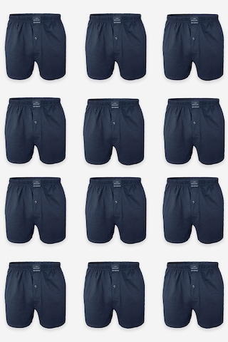 Malabadi Erkek Füme 12'li Premium Collection Geniş Kalıp Modal Büyük Beden Boxer 12m254