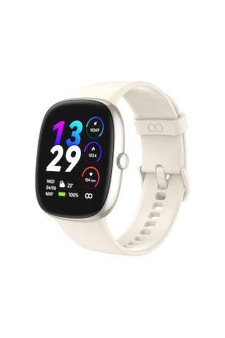 Geeroyoo Anyloop Alw1 Akıllı Saat, 1.69" Ekran, 24/7 Kalp Atımı Ve Spo2 İzleyici, Uyku/adım/hedef Takibi, 100+ Spor Modu, Ip67 Su Geçirmez, Android/ios Uyumlu, Bej