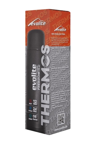 Evolite Freedom Çift Katmanlı 750 Ml. Çelik Vacuum Termos