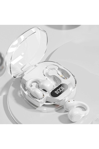 Bluetooth 5.3 Kablosuz Kulaklık Şeffaf Şarj Kutusu Stereo 0003