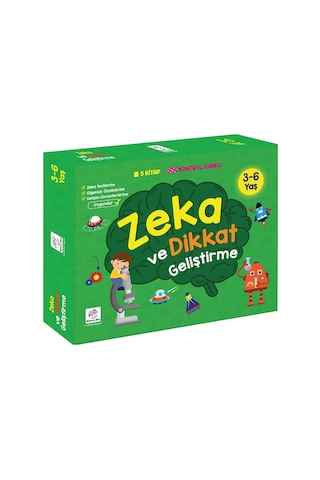 3-6 Yaş Zeka Ve Dikkat Geliştirme Seti