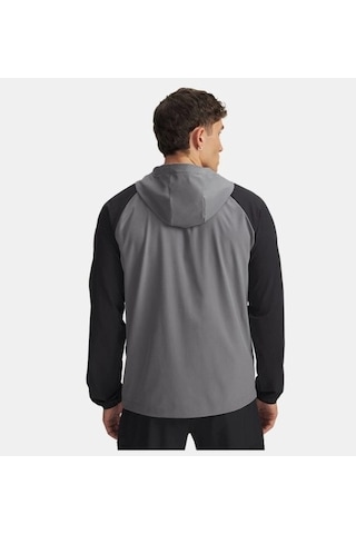 Under Armour Ua Stretch Woven Erkek Ceket 6003001-709 Yeşil
