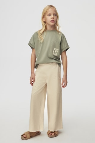 Nk Kids Asimetrik Cepli Kız Çocuk T-shirt 38412 Yeşil