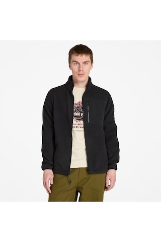 Timberland High Pile Fleece Erkek Ceket-33868 Siyah