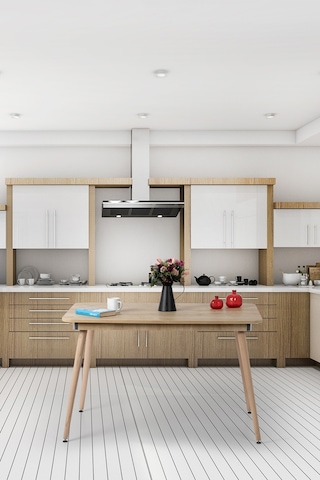 Bistro 120x77 Cm / Dikdörtgen Mutfak Masası / Mutfak Yemek Masası / Dikdörtgen Masa / Meşe