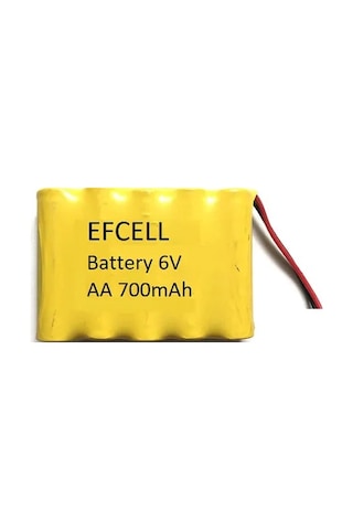 Efcell 6V Aa 700 Mah Şarj Edilebilir Oyuncak Pili