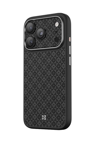 Apple Uyumlu   iPhone 17 Pro Max Benks Armorwarrior Armorgrid Serisi Kevlar Kamera Lens Koruyucu Siyah