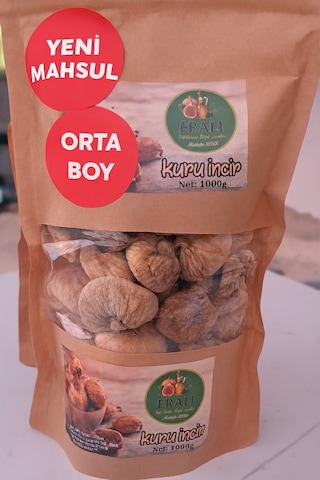 Erali Gıda Kuru İncir Orta Boy 1 KG