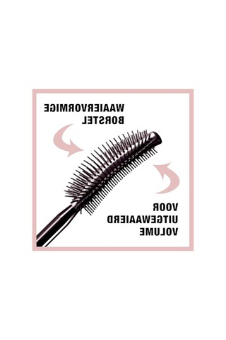 Suya Dayanıklı Siyah Maskara - 9.4 Ml, Etkileyici Kirpikler 00