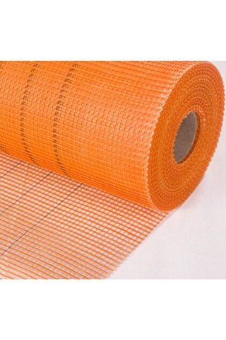 Turuncu Sıva Filesi 165 Gr Dış Cephe Mantolama Filesi 1m X 50m