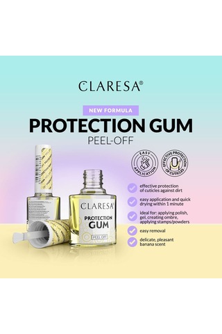 Claresa Gum Nail Art Tırnak Bariyeri - Oje Sürme Bandı 5gr