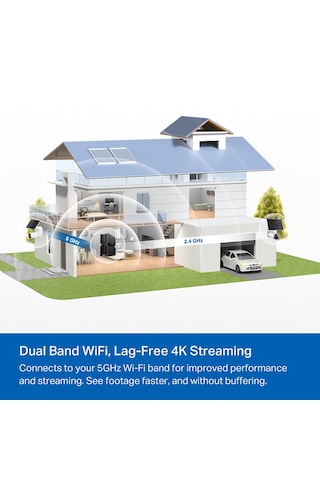 Tp-link Tapo C460 Wirefree In/out Pille Çalışan Dış Mekan Güvenlik Kamerası