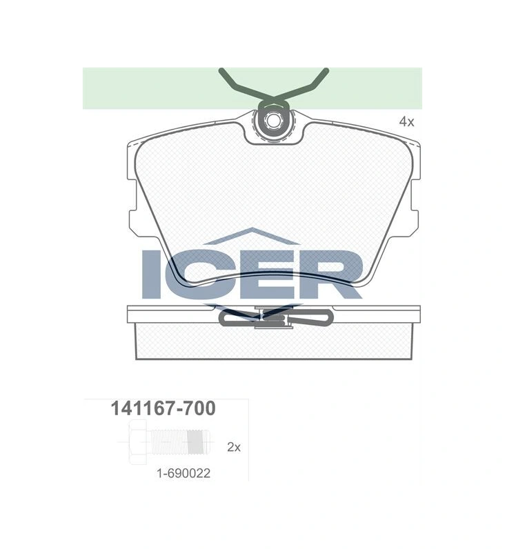 .fren Balata Arka Renault Trafıc Iı 1.9 Dcı - 2.0 Dcı 2001-2014/ Trafıc Iıı 1.6 Dcı 2014-/ Opel Vıvaro J7 1.9 Dı -2.0 Cdtı - 2.5 Dtı 2002-2014/vıvar